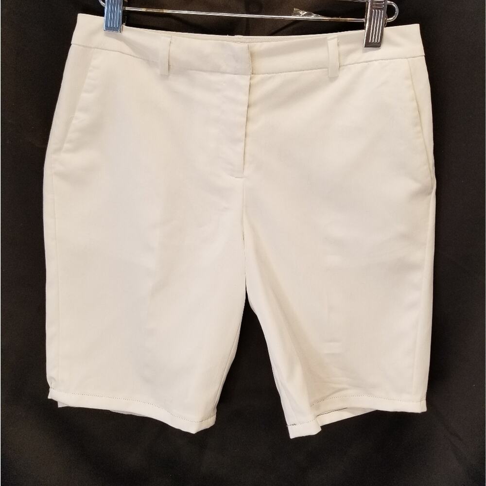 Be Cool White Girls Dress Shorts Comfortable Back Pockets‎ Lightweight Size S